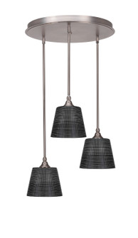 Empire Three Light Pendalier in Brushed Nickel (200|2183-BN-4089)