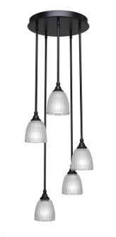 Empire Five Light Mini Pendant in Matte Black (200|2145-MB-500)