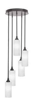 Empire Five Light Pendalier in Espresso (200|2145-ES-4091)