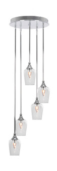 Empire Five Light Pendalier in Chrome (200|2145-CH-210)