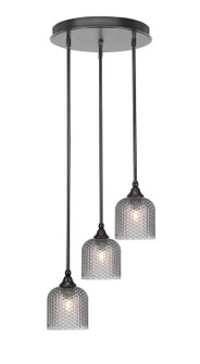 Empire Three Light Cluster Pendalier in Espresso (200|2143-ES-4912)