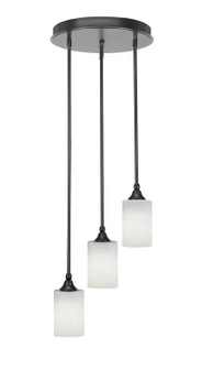 Empire Three Light Cluster Pendalier in Espresso (200|2143-ES-310)