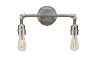 Vintage LED Bath Bar in Aged Silver (200|182-AS-LED18C)