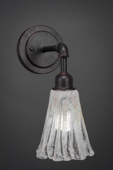 Vintage One Light Wall Sconce in Dark Granite (200|181-DG-729)