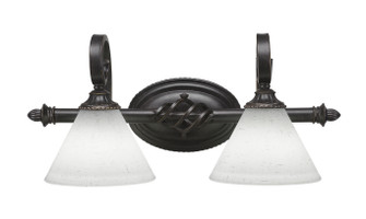 Eleganté Two Light Bathroom Lighting in Dark Granite (200|162-DG-312)