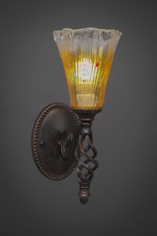 Elegant One Light Wall Sconce in Dark Granite (200|161-DG-724)