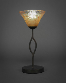 Revo One Light Mini Table Lamp in Dark Granite (200|140-DG-750)