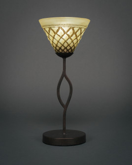 Revo One Light Mini Table Lamp in Dark Granite (200|140-DG-7185)
