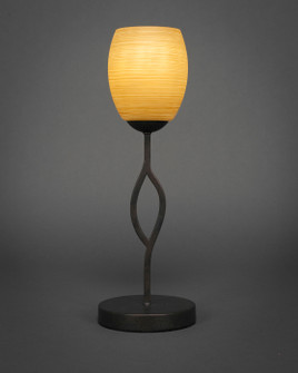 Revo One Light Mini Table Lamp in Dark Granite (200|140-DG-625)