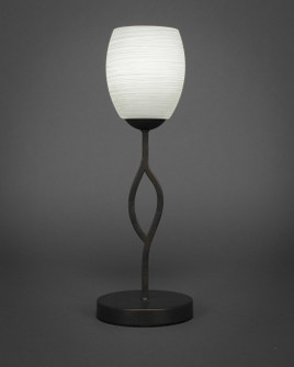 Revo One Light Mini Table Lamp in Dark Granite (200|140-DG-615)
