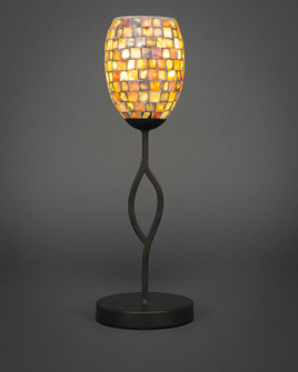 Revo One Light Mini Table Lamp in Dark Granite (200|140-DG-408)