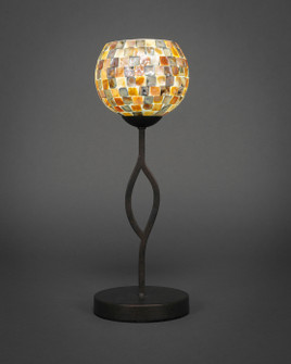 Revo One Light Mini Table Lamp in Dark Granite (200|140-DG-407)