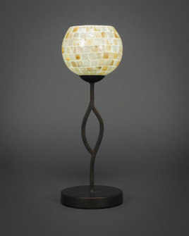 Revo One Light Mini Table Lamp in Dark Granite (200|140-DG-405)