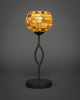 Revo One Light Mini Table Lamp in Dark Granite (200|140-DG-402)