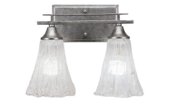 Uptowne Two Light Bath Bar in Aged Silver (200|132-AS-729)