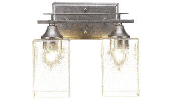 Uptowne Two Light Bath Bar in Aged Silver (200|132-AS-530)