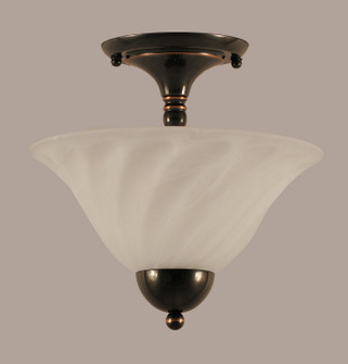 Any Two Light Semi-Flush in Black Copper (200|120-BC-5721)