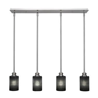 Edge Four Light Mini Pendant in Brushed Nickel (200|1156-BN-4069)