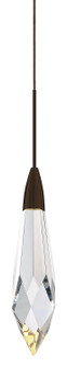 Marquis One Light Pendant in Bronze (408|PD978CRBZX1R)