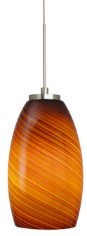 Java LED Pendant in Satin Nickel (408|PD185AMSNLA10M)