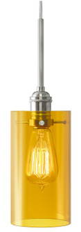 Retro Cylinder One Light Pendant in Polished Nickel (408|PD179AMPNRT6B)