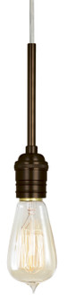 Retro Edison LED Pendant in Bronze (408|PD157BBZRTL6BM)