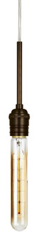 Retro Tubular One Light Pendant in Bronze (408|PD157ABZRT3AM)