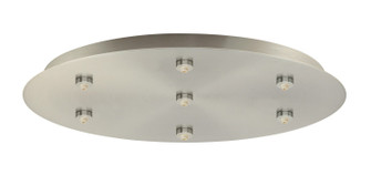 Seven Light Canopy in Satin Nickel (408|CPEJRN7SNHAL)