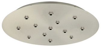 13 Light Canopy in Satin Nickel (408|CPEJRN13SN24HAL)