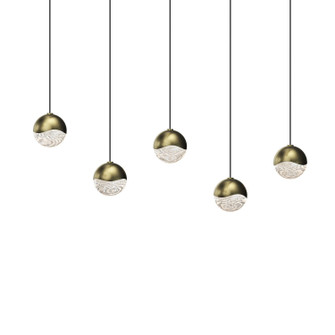 Grapes LED Pendant in Brass Finish (69|2921.14-SML)