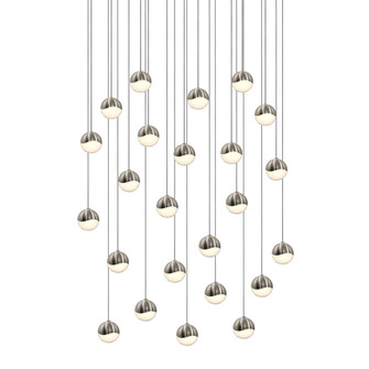 Grapes LED Pendant in Satin Nickel (69|2918.13-SML)