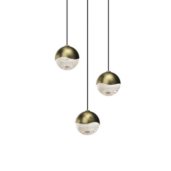 Grapes LED Pendant in Brass Finish (69|2914.14-SML)