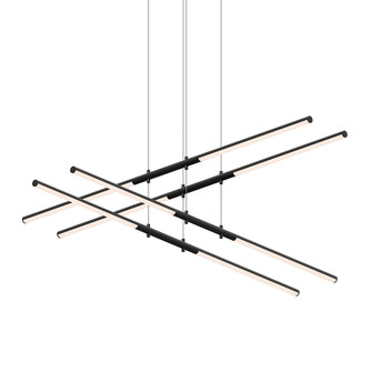 Tik-Tak LED Pendant in Satin Black (69|2802.25)