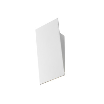 Angled Plane LED Wall Sconce in Textured White (69|2365.98)