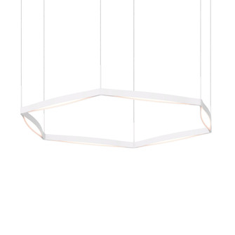 Ola LED Pendant in Satin White (69|22QWRR01120PHA)