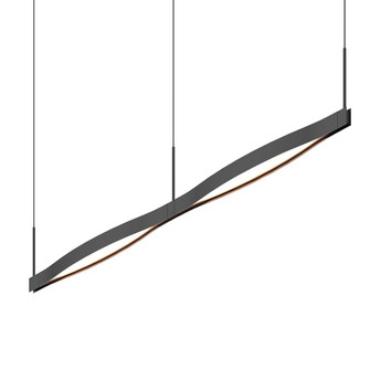 Ola LED Pendant in Satin Black (69|22QKCL02120PHA)