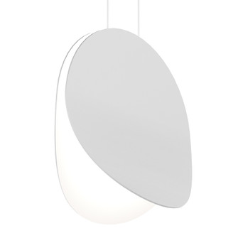 Malibu Discs LED Pendant in Satin White (69|1767.03)