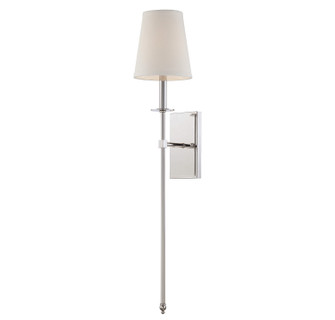 Monroe One Light Wall Sconce in Polished Nickel (51|9-7144-1-109)