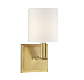 Waverly One Light Wall Sconce in Warm Brass (51|9-1200-1-322)
