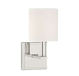 Waverly One Light Wall Sconce in Polished Nickel (51|9-1200-1-109)
