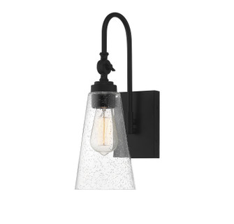 York One Light Wall Sconce in Matte Black (51|9-108-1-89)