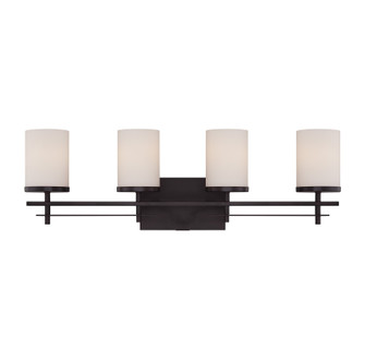 Colton Four Light Bath Bar in English Bronze (51|8-338-4-13)