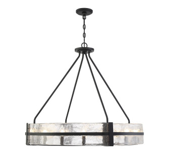 Hudson 12 Light Pendant in Matte Black (51|7-1851-12-89)