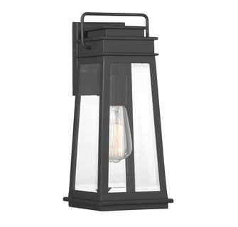 Boone One Light Outdoor Wall Lantern in Matte Black (51|5-812-BK)