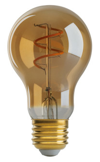Light Bulb in Transparent Amber (230|S9966)