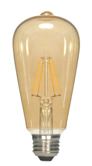 Light Bulb in Transparent Amber (230|S9578)