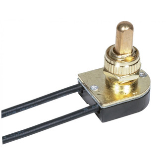 Push Switch in Brass Plated (230|90-508)
