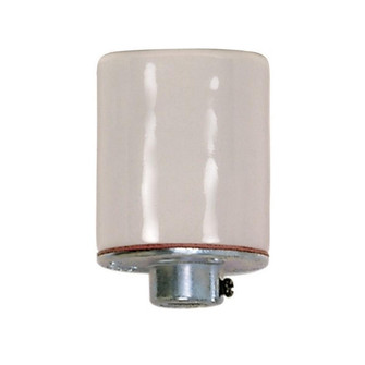 Keyless Porcelain Socket With 1/8 Ips Metal Cap in Almond (230|80-1214)