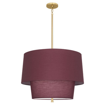 Decker Three Light Pendant in Modern Brass (165|VW137)