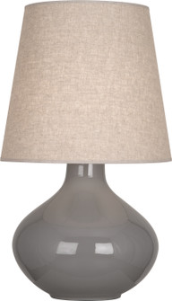 June One Light Table Lamp in Smoky Taupe Glazed Ceramic (165|ST991)
